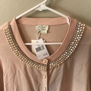 Kate Spade Cardigan XL pearl